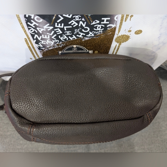 The Sak Sequoia Brown Pebbled Leather Hobo Bag, 11x13x4", EUC - Picture 3 of 12